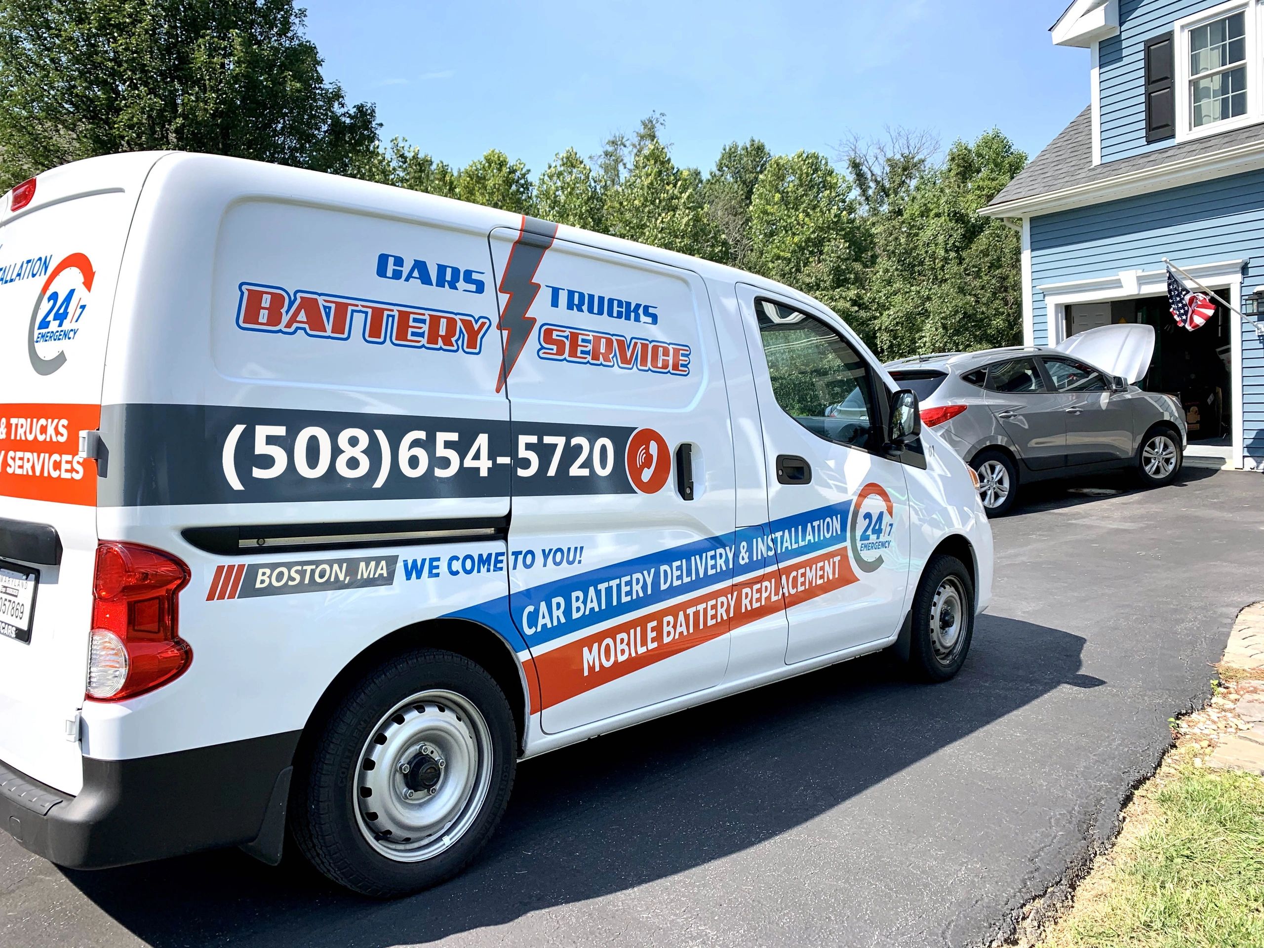 Mobile Car Battery Replacement At Home We Deliver & Install Boston, MA
